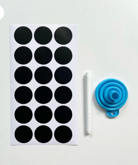 Ensemble de 18 Pots à Épices avec Support Rotatif 360°