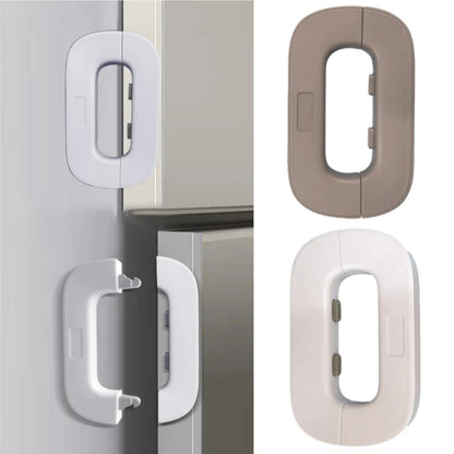 Serrures de réfrigérateur robustes avec loquet de sécurité Anti-pincement,