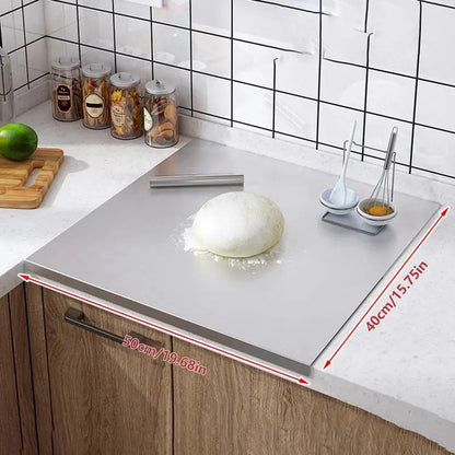 Planche de découpe en acier inoxydable INOX