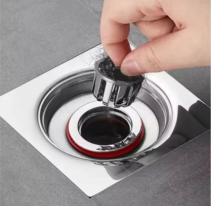 Couvercles anti-odeurs pour siphon de sol x 3