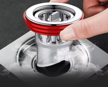 Couvercles anti-odeurs pour siphon de sol x 3