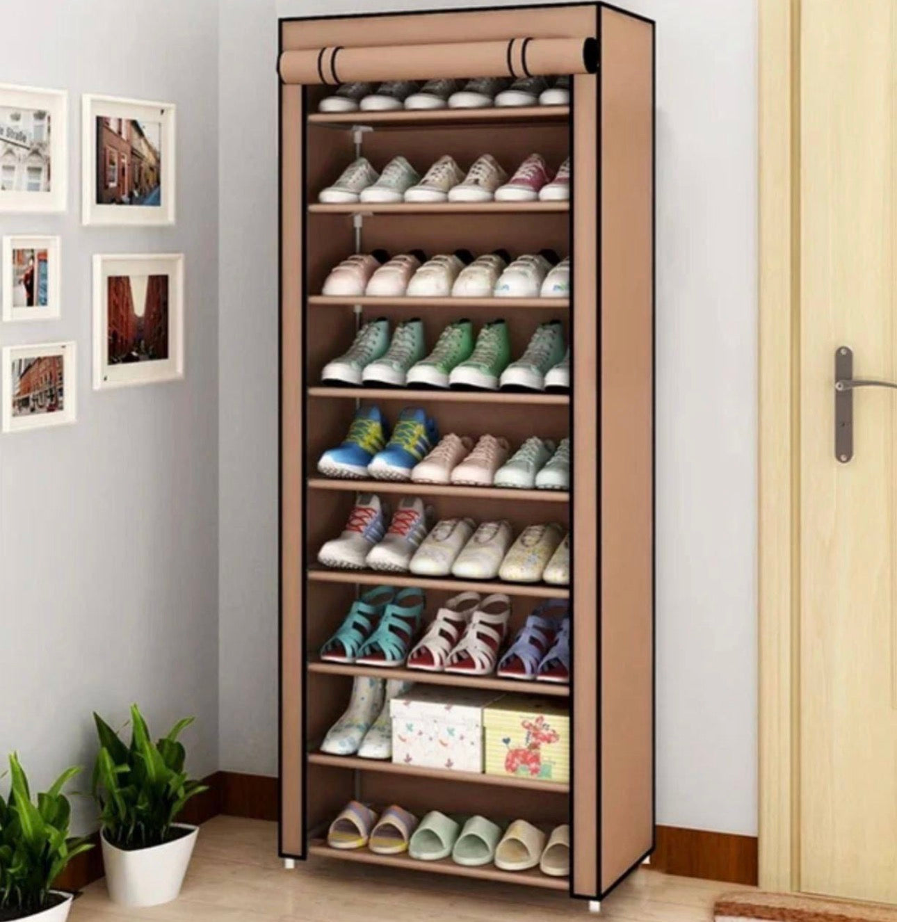 Meuble Range-Chaussures Vertical – Gain de Place & Design Moderne