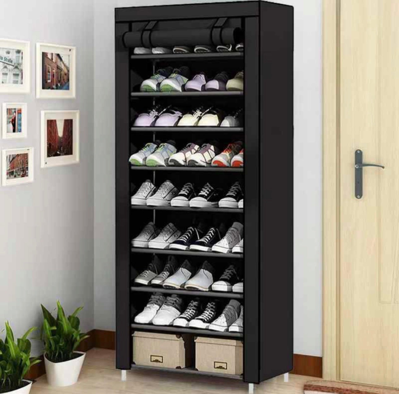 Meuble Range-Chaussures Vertical – Gain de Place & Design Moderne