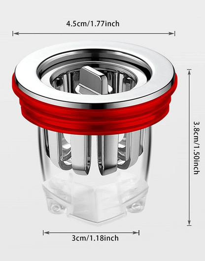 Couvercles anti-odeurs pour siphon de sol x 3